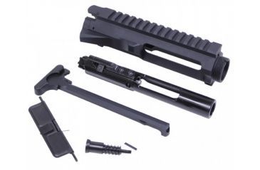 Image of GUNTEC USA AR15 5.56 Cal Complete Upper Receiver Combo Kit, Black GT-UPPER-KIT