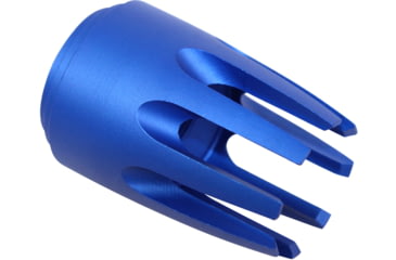 Image of Guntec USA AR15 Claw Multi-Prong Flash Hider, Anodized Blue, AR-CLAW-BLUE