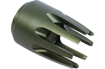 Image of Guntec USA AR15 Claw Multi-Prong Flash Hider, Anodized Green, AR-CLAW-GREEN