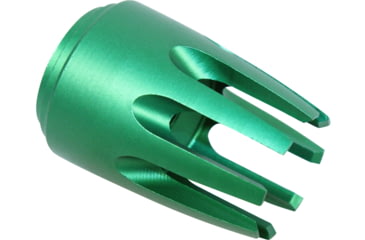 Image of Guntec USA AR15 Claw Multi-Prong Flash Hider, Anodized Irish Green, AR-CLAW-IG