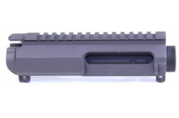 Image of GUNTEC USA AR15 Stripped Slab Side Billet Upper Receiver, Black GT-UPPER-SLB