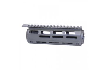 Image of Guntec USA Free Float Handguard, AR-15, M-LOK, Monolithic Top Rail, Carbine Length, 7 inch, T6 Aluminum, Milspec Green GT-CAR7-MLK-G