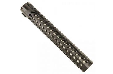 Image of GUNTEC USA Gen 2 Free Floating Keymod Handguard w/Sectional Side/Bottom Rails,15in MKH-15