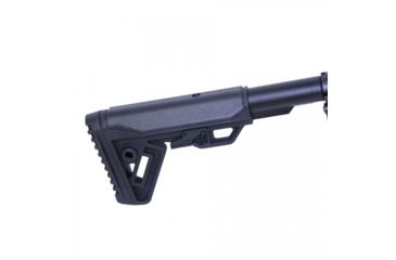 Image of Guntec USA Gen 2 Minimalistic Lightweight Stock Set, AR, .308, Buffer Tube/CAR Buffer/Spring/End Plate/Castle Nut/Butt Pad, Black MLS-G2-308, EDEMO1