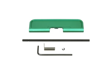 Image of Guntec USA Gen 3 AR-15 Ejection Port Dust Cover Assembly, Anodized Irish Green, 223GATE-G3-IG