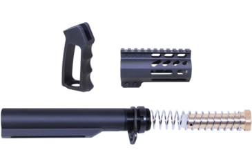 Image of Guntec USA AR-15 M-LOK Micro Pistol Furniture Set w/ Milspec Buffer Tube