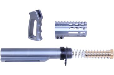 Image of Guntec USA AR-15 M-LOK Micro Pistol Furniture Set w/ Milspec Buffer Tube