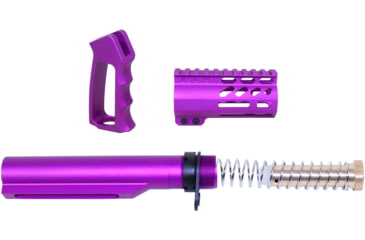 Image of Guntec USA AR-15 M-LOK Micro Pistol Furniture Set w/ Milspec Buffer Tube