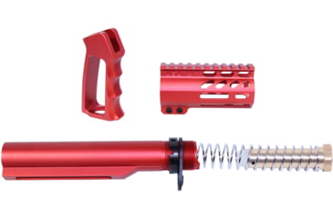 Image of Guntec USA AR-15 M-LOK Micro Pistol Furniture Set w/ Milspec Buffer Tube