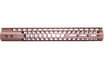 Image of Guntec USA Honeycomb M-LOK Free Floating Handguard With Monolithic Top Rail
