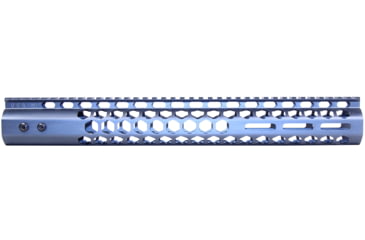 Image of Guntec USA Honeycomb M-LOK Free Floating Handguard With Monolithic Top Rail
