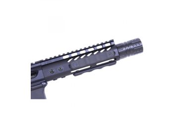 Image of Guntec USA M-LOK Gen II Neoprene Grip Panels w/ Finger Grooves, 3 Pcs Kit, Black GT-MLK-PANEL-G2