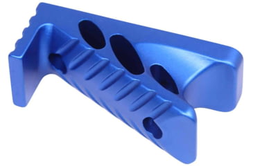 Image of Guntec USA M-LOK Micro Angle Grip, Anodized Blue, ANGLE-MICRO-BLUE