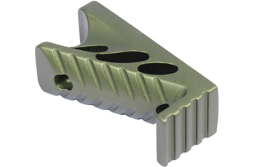 Image of Guntec USA M-LOK Micro Angle Grip, Anodized Green, ANGLE-MICRO-GREEN