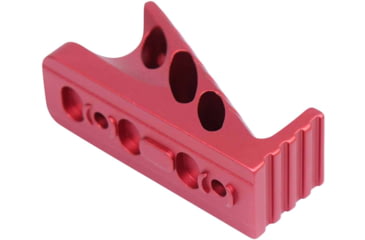 Image of Guntec USA M-LOK Micro Angle Grip, Anodized Red, ANGLE-MICRO-RED