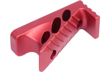 Image of Guntec USA M-LOK Micro Angle Grip, Anodized Red, ANGLE-MICRO-RED