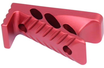 Image of Guntec USA M-LOK Micro Angle Grip, Anodized Red, ANGLE-MICRO-RED