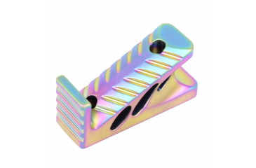 Image of Guntec USA M-LOK Micro Angle Grip, Matte Rainbow Pvd Coated, ANGLE-MICRO-M-RPVD
