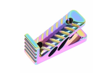 Image of Guntec USA M-LOK Micro Angle Grip, Rainbow Pvd, ANGLE-MICRO-RPVD