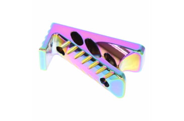 Image of Guntec USA M-LOK Micro Angle Grip, Rainbow Pvd, ANGLE-MICRO-RPVD