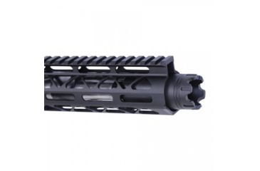 Image of Guntec USA Slim Line Trident Flash Can w/Glass Breaker, AR-10/AR-15/AR-308, .300 AAC Blackout/.308 Cal., 3.25 in, 5/8x24, Black, CONE-FH-S-C-308