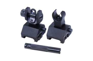 Image of Guntec USA Tactical Iron Precision Sights, Black, GT-TIPS