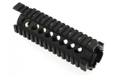 Image of GUNTEC USA Two Piece Quad Rail w/Monolithic Top Rail,Black GT-7T