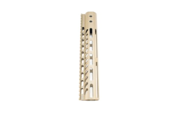 Image of Guntec USA Ultra Lightweight Thin M-Lok Free Floating Handguard w/Monolithic Top Rail, 10in, Cerakote Flat Dark Earth, GT-10MLK-FDE