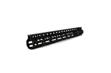 Image of Guntec USA Ultra Lightweight Thin M-Lok Free Floating Handguard w/Monolithic Top Rail, 15in, Black, GT-15MLK