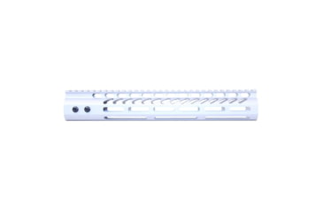 Image of Guntec USA Ultra Lightweight Thin M-LOK System Free Floating Handguard w/Monolithic Top Rail, 12in, Clear, GT-12MLK-CLEAR