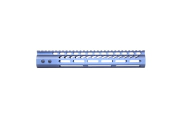 Image of Guntec USA Ultra Lightweight Thin M-LOK System Free Floating Handguard w/Monolithic Top Rail, 12in, Grey, GT-12MLK-GREY
