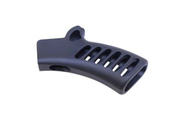 Image of Guntec USA Ultralight Series Skeletonized Aluminum Featureless Grip, Anodized Black, ULS-FG-BLACK