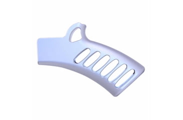Image of Guntec USA Ultralight Series Skeletonized Aluminum Featureless Grip, Anodized Grey, ULS-FG-GREY