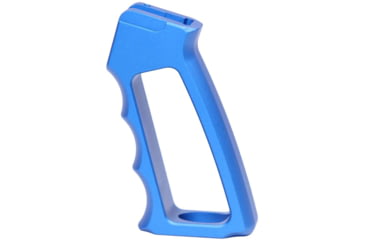 Image of Guntec USA Ultralight Series Skeletonized Aluminum Pistol Grip, Gen 2, Anodized Blue, ULS-PG-G2-BLUE