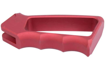 Image of Guntec USA Ultralight Series Skeletonized Aluminum Pistol Grip, Gen 2, Anodized Red, ULS-PG-G2-RED