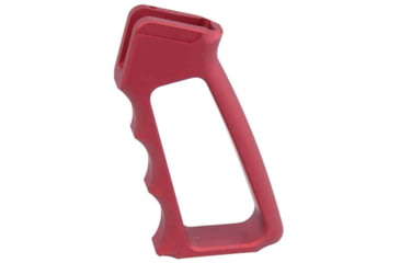 Image of Guntec USA Ultralight Series Skeletonized Aluminum Pistol Grip, Gen 2, Anodized Red, ULS-PG-G2-RED
