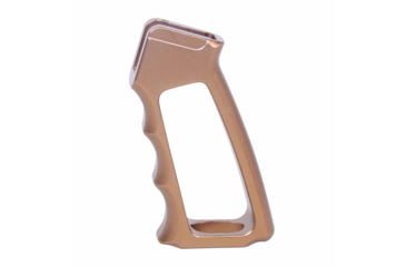 Image of Guntec USA Ultralight Skeletonized Aluminum Pistol Grip, Gen 2, Anodized Bronze, ULS-PG-G2-BRZ