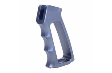 Image of Guntec USA Ultralight Skeletonized Aluminum Pistol Grip, Gen 2, Anodized Grey, ULS-PG-G2-GREY