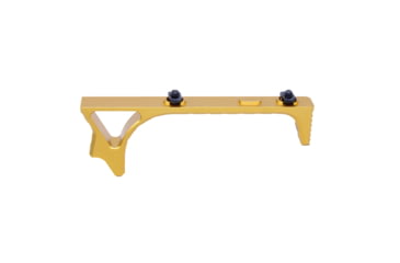Image of Guntec USA Ultralight Skeletonized Angled Grip For M-LOK, Anodized Gold, MLK-AG-GOLD