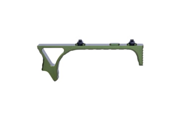 Image of Guntec USA Ultralight Skeletonized Angled Grip For M-LOK, Anodized Green, MLK-AG-GREEN