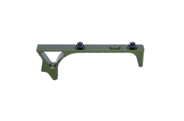 Image of Guntec USA Ultralight Skeletonized Angled Grip For M-LOK, Anodized Green, MLK-AG-GREEN