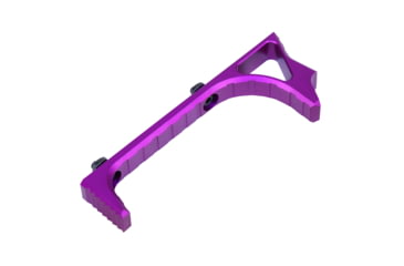 Image of Guntec USA Ultralight Skeletonized Angled Grip For M-LOK, Anodized Purple, MLK-AG-PURPLE