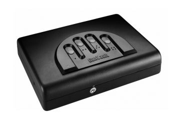 Image of GunVault Microvault Portable Pistol Safe, Keypad Entry, 1x9V Battery, Black, MV500-STD