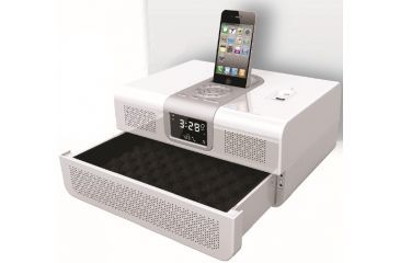 Image of Gunvault RadioVault Safe/Radio - White (iPhone NOT INCLUDED)