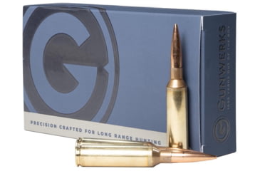 Image of Gunwerks 6.5 PRC 140 Grain Berger VLD Brass Rifle Ammo, 20 Rounds, AY-M6050