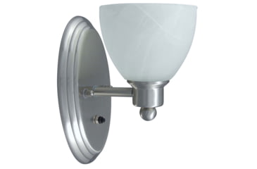 Image of Gustafson Satin Nickel Wall Sconce, 51 542XYZ430