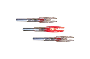 Image of GWS Lighted S Nocks 3 pk., Red, 32000