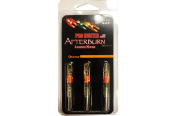 Image of GWS Lighted S Nocks 3 pk., Orange, 34000