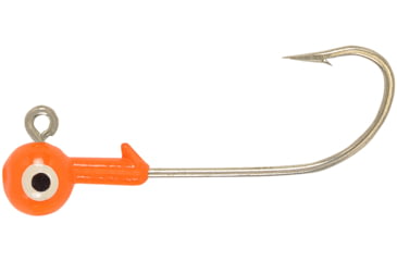 Image of H&amp;H Lure Company Cocahoe Round SW Jighead, 1/16 oz, Sz 1 Hook, Orange 10/Pack, C1610-04
