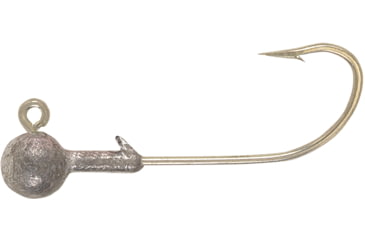 Image of H&amp;H Lure Company Cocahoe Round SW Jighead, 1/8 oz, 1/0 Hook Unpainted, 10/Pack, C1810-08